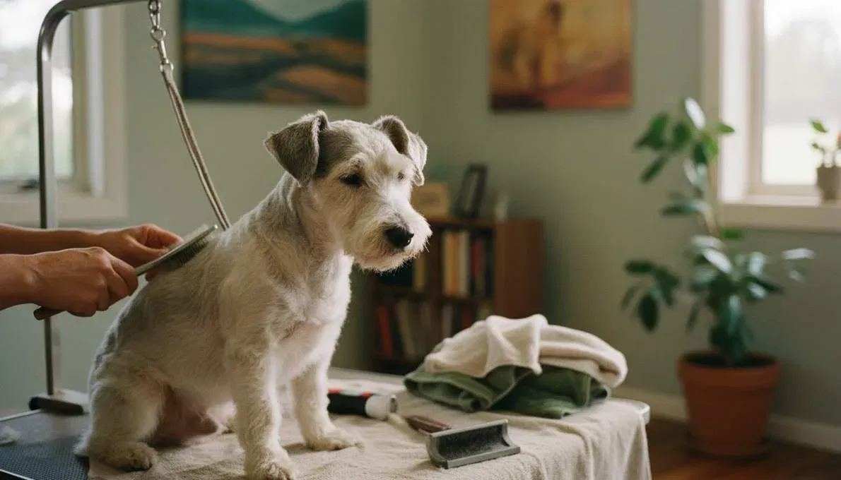 Sealyham Terrier Grooming Brushing