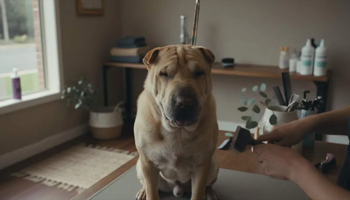 shar-pei-grooming-brushing Shar Pei Grooming Brushing