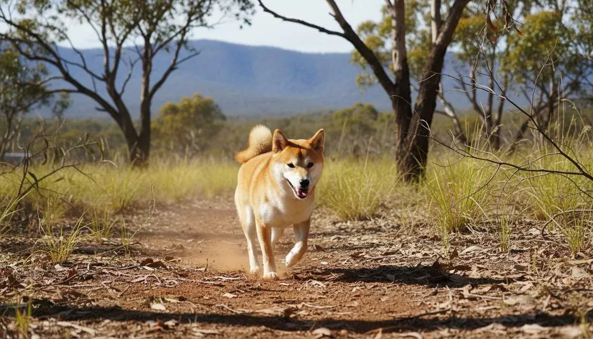 Shiba Inu Exercise Running