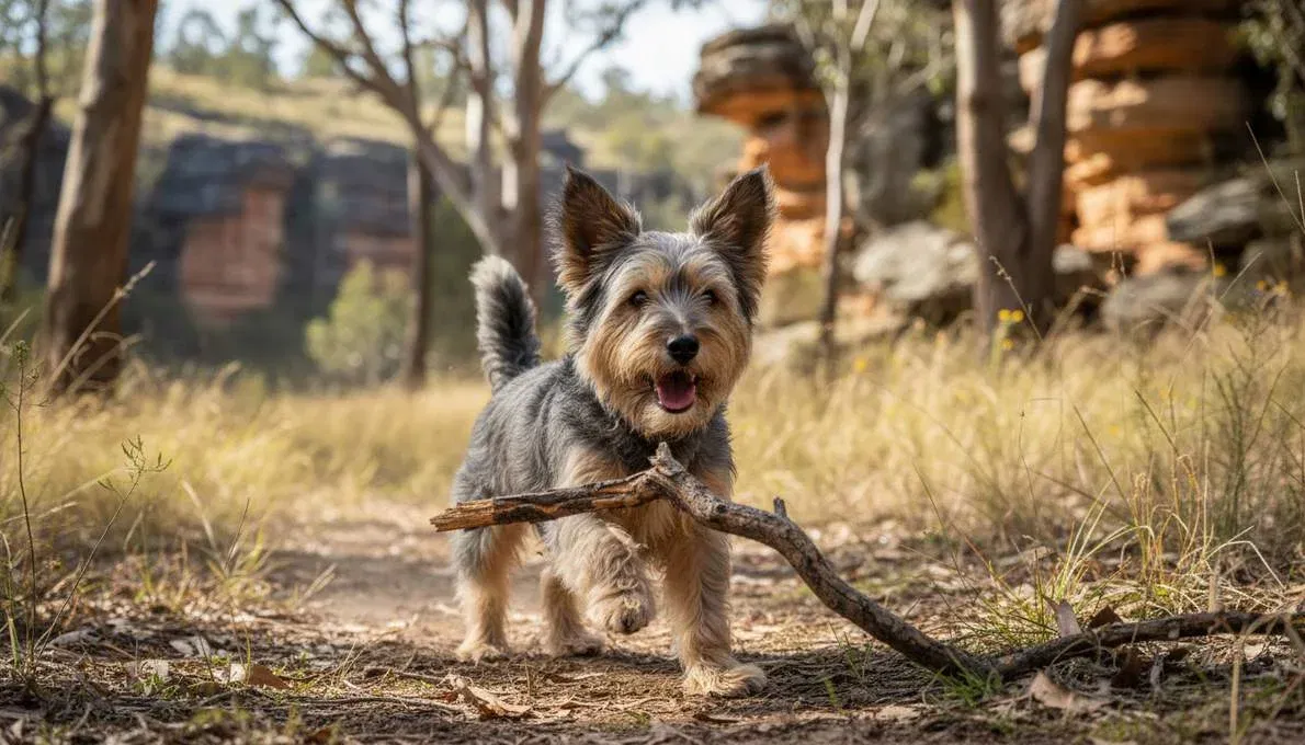 skye-terrier-temperament-playing Skye Terrier Temperament Playing
