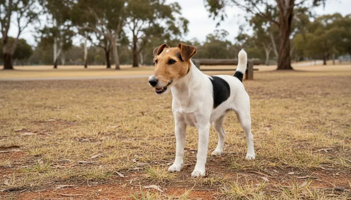 Smooth Fox Terrier Training Sit