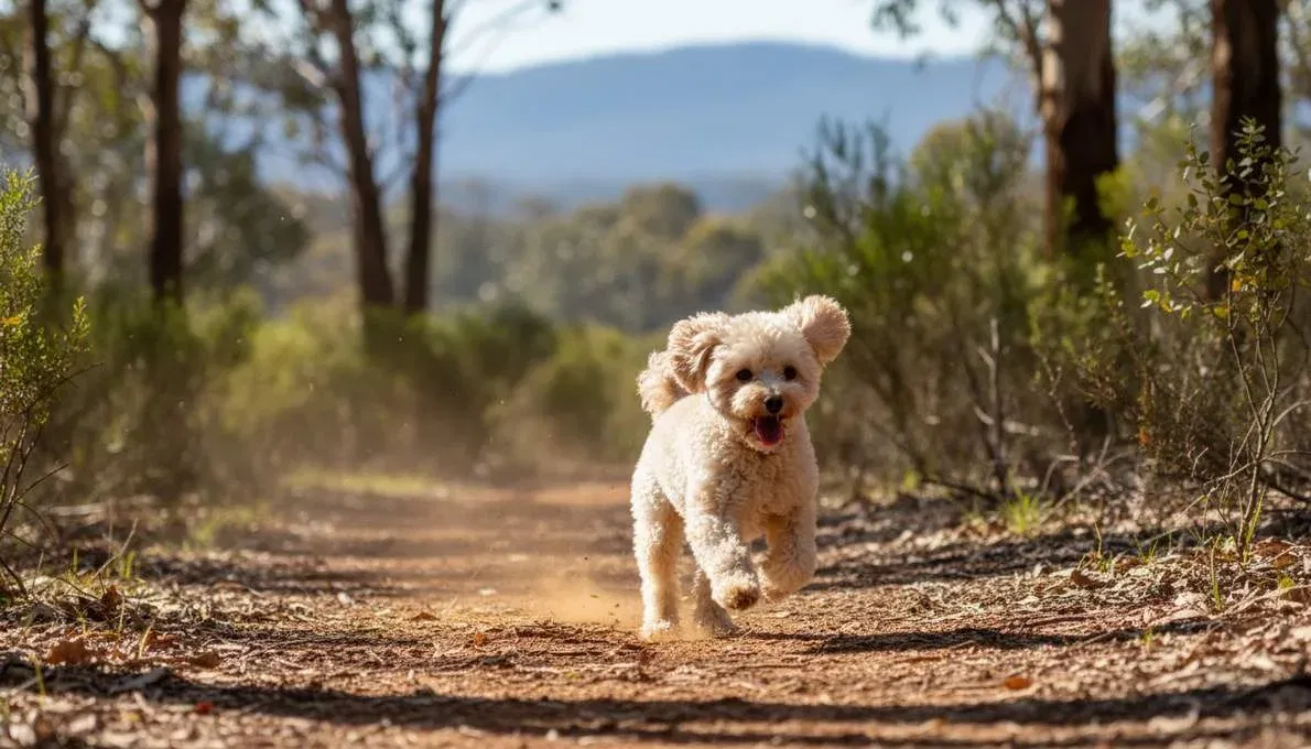 Teacup Poodle Exercise Running