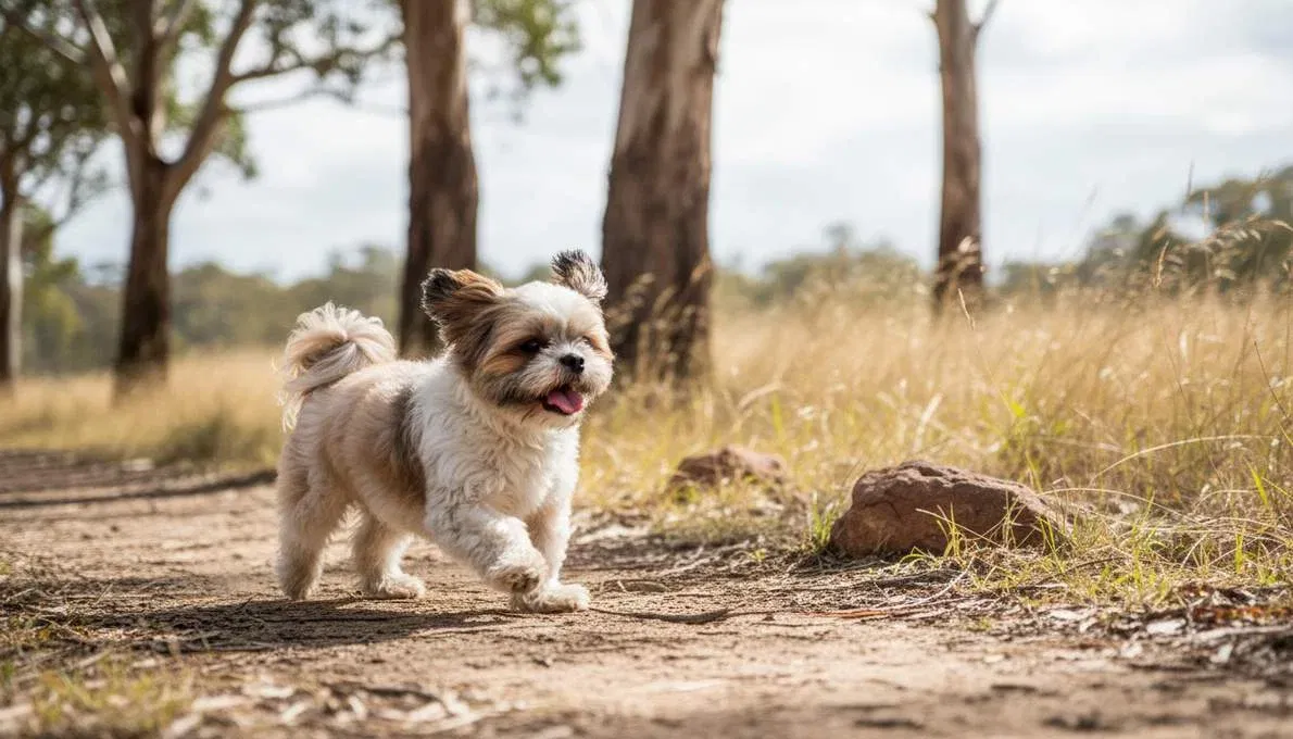 Teacup Shih Tzu Exercise Running
