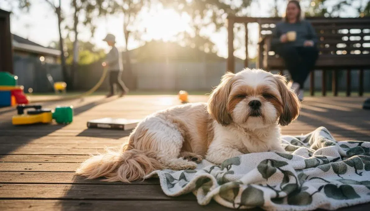 Teacup Shih Tzu Family Lifestyle