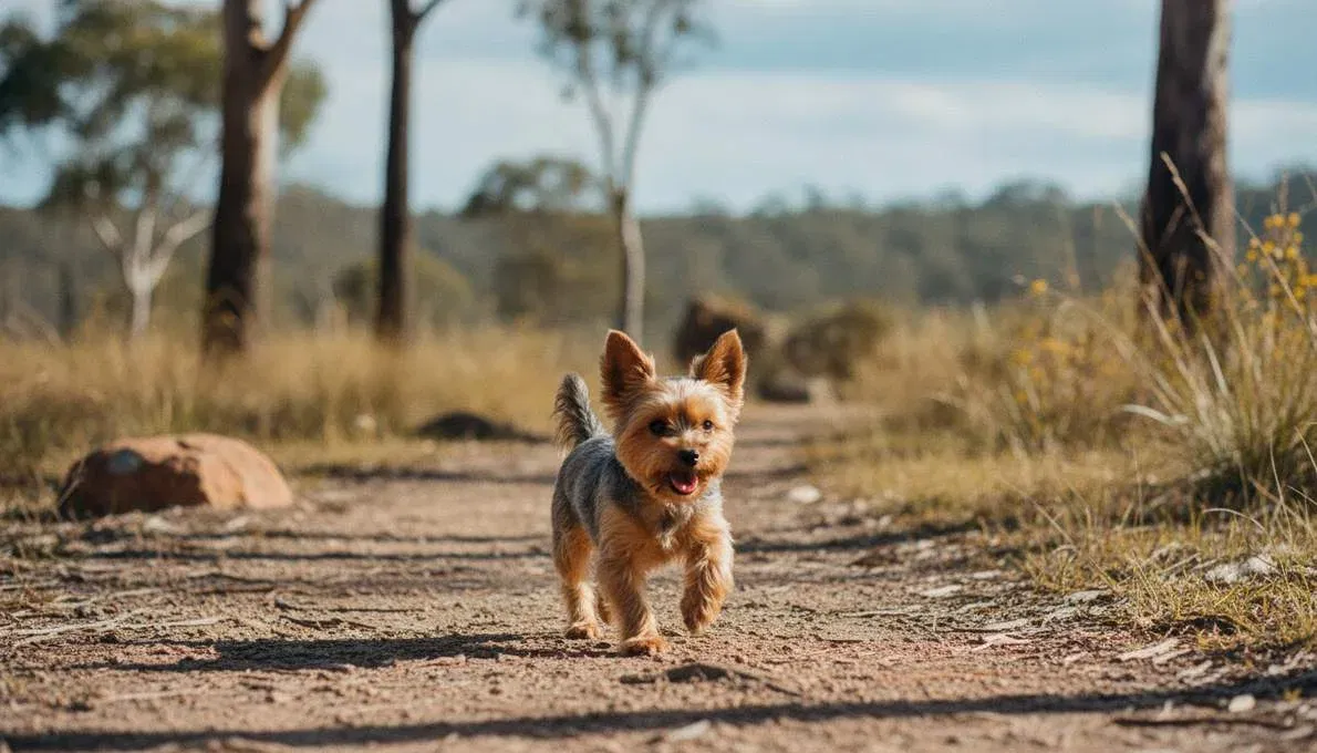 Teacup Yorkshire Terrier Exercise Running