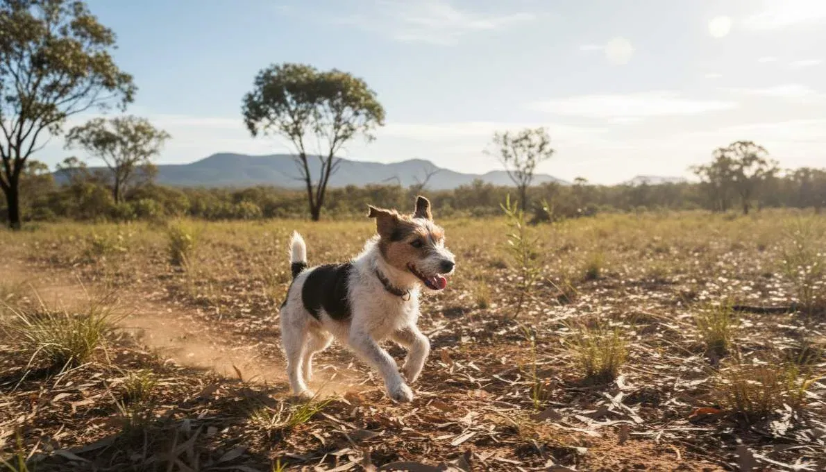 Tenterfield Terrier Exercise Running