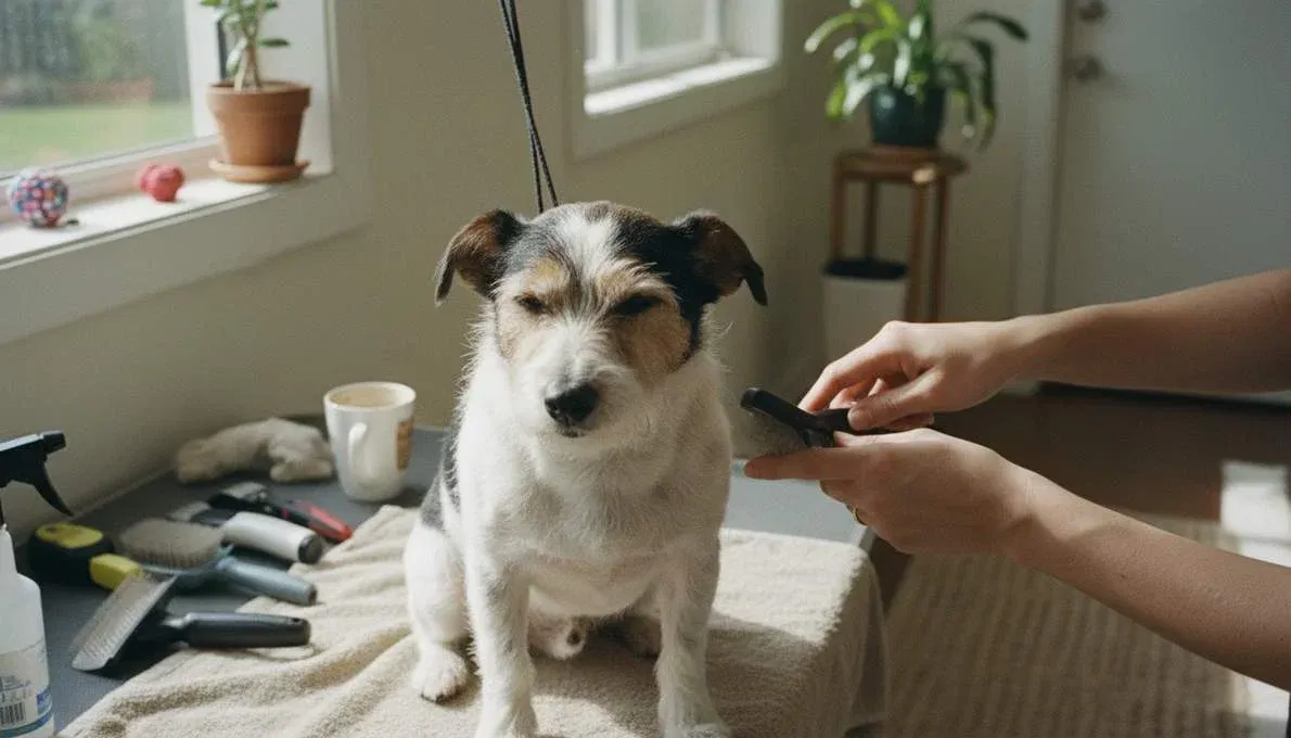 Tenterfield Terrier Grooming Brushing