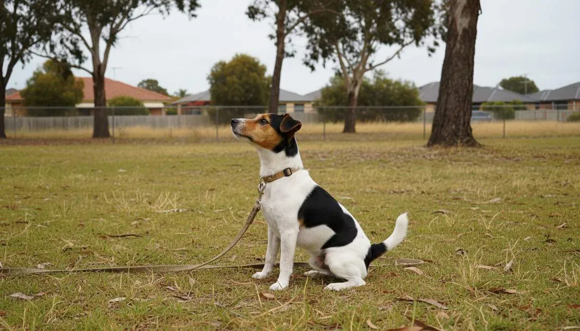 Tenterfield Terrier Training Sit