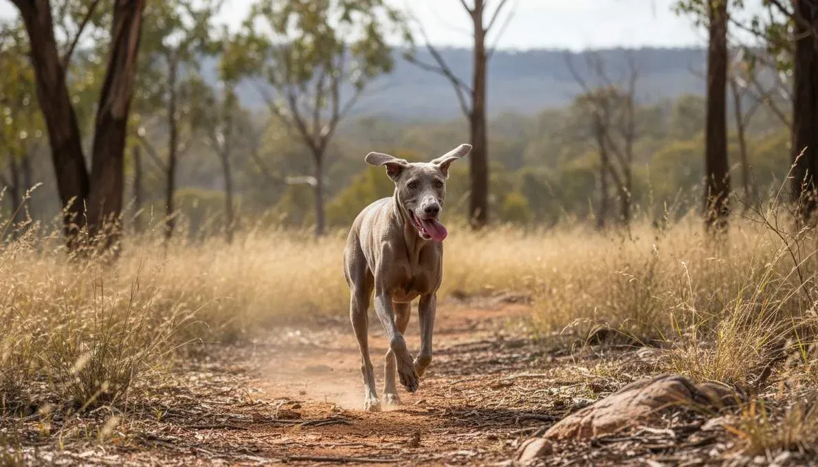 Weimaraner Exercise Running