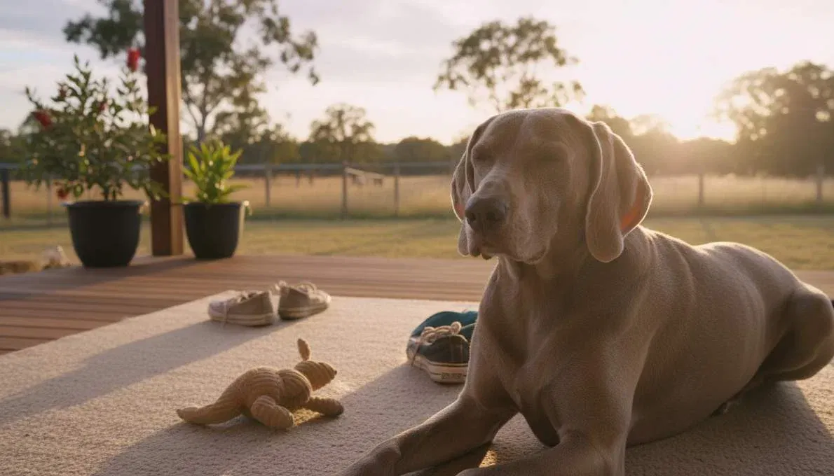 Weimaraner Family Lifestyle