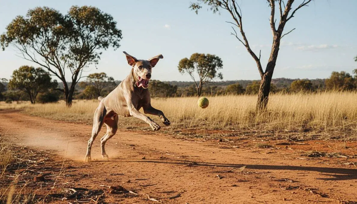 Weimaraner Temperament Playing