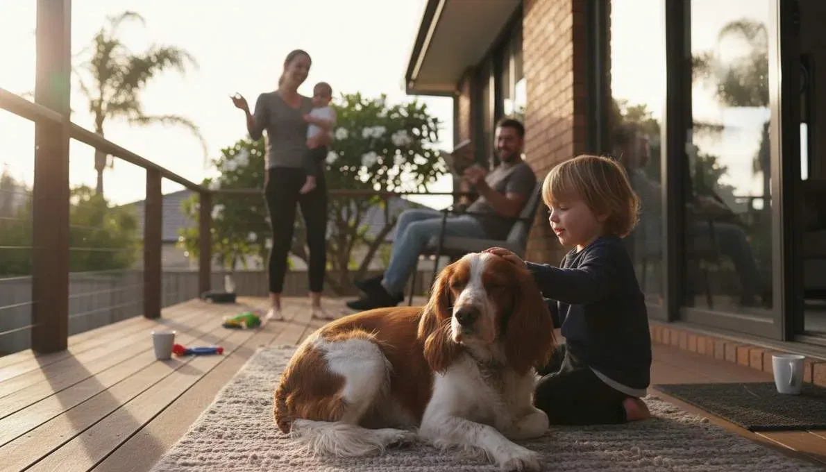 Welsh Springer Spaniel Family Lifestyle
