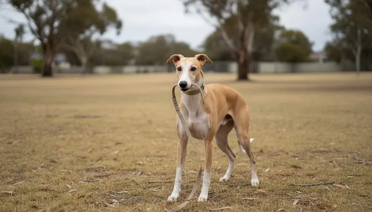 Whippet Training Sit