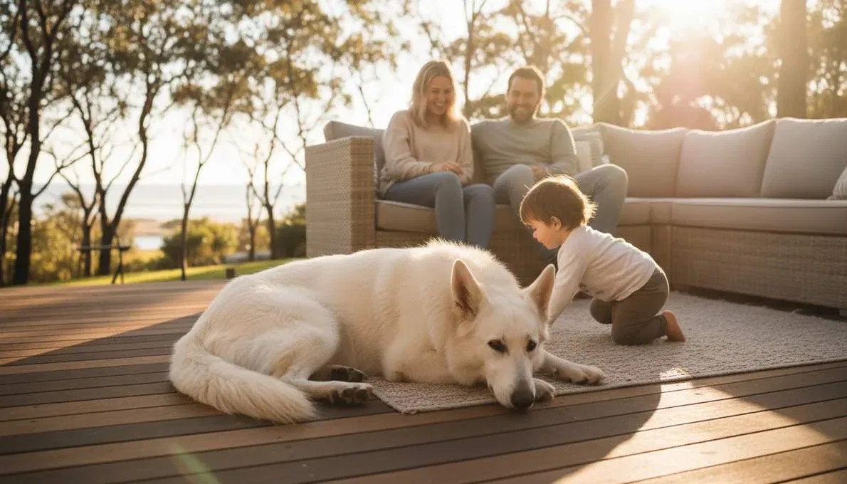 White Swiss Shepherd Family Lifestyle