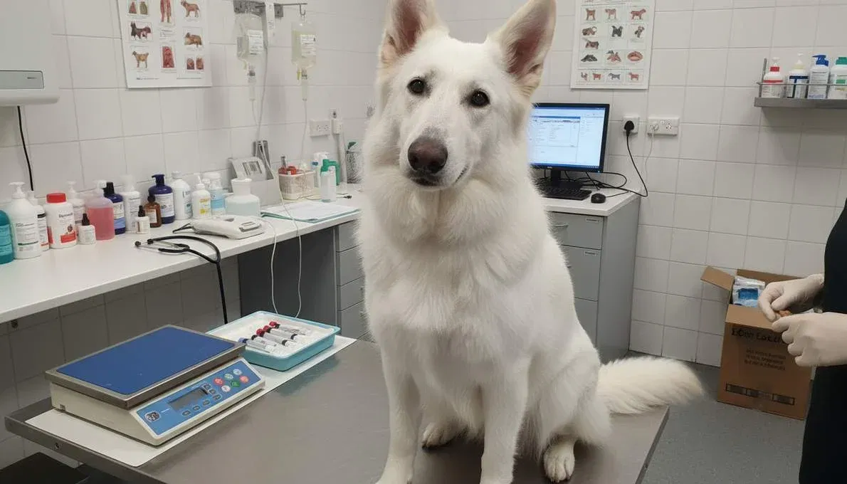 White Swiss Shepherd Health Vet