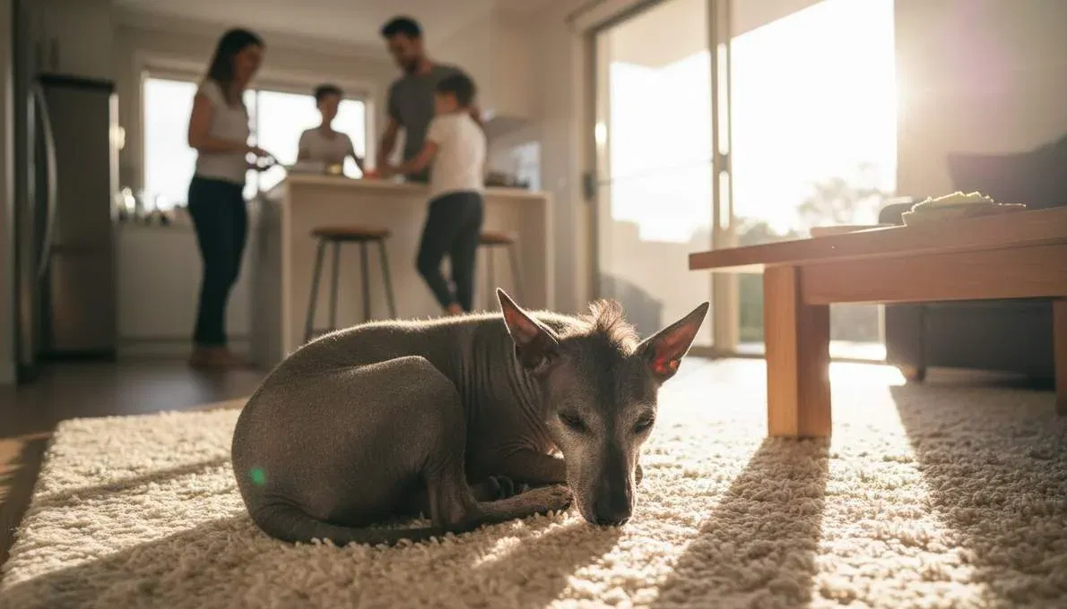 Xoloitzcuintli Family Lifestyle
