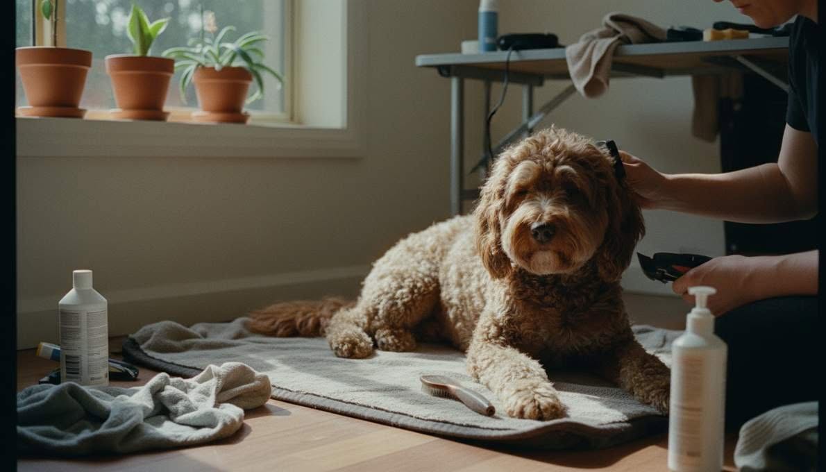 Barbet Grooming Brushing