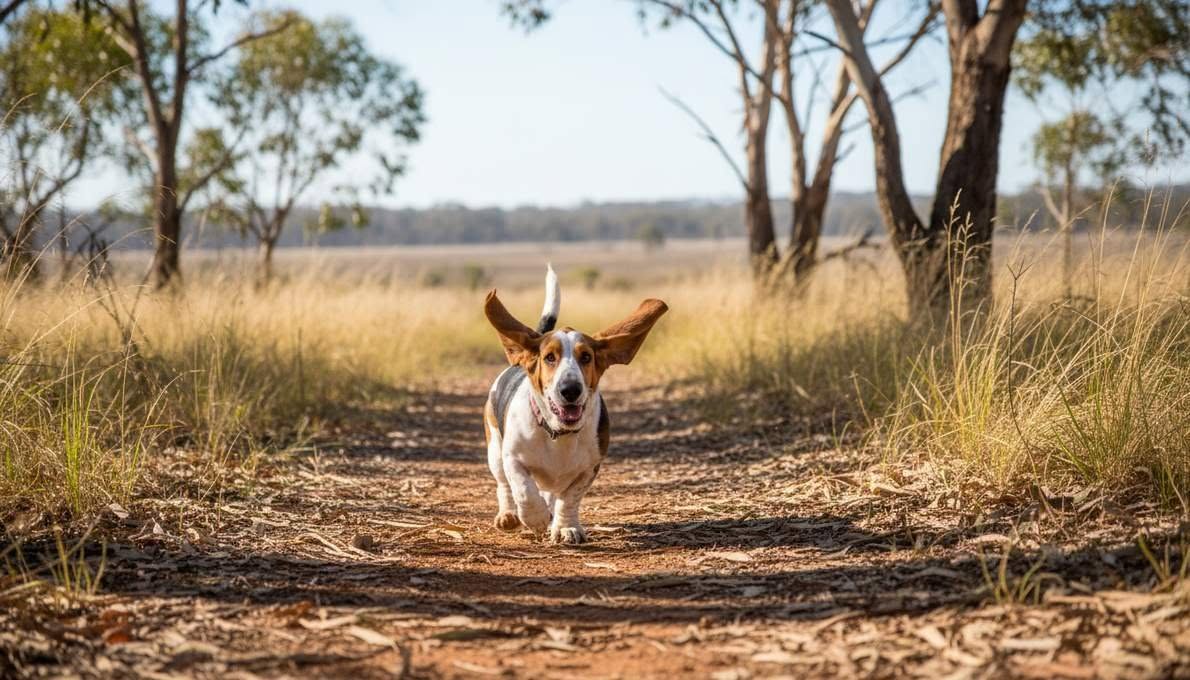 basset-hound-exercise-running-1 Basset Hound Exercise Running
