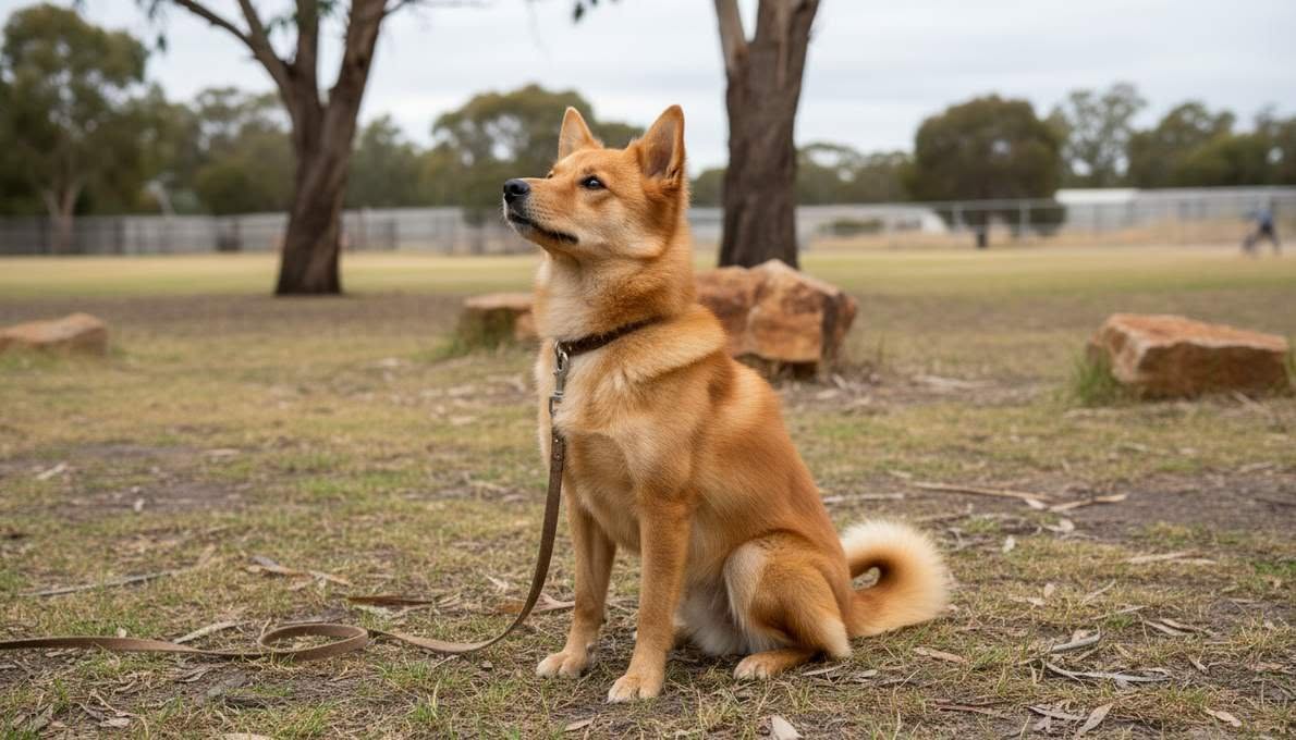 finnish-spitz-training-sit Finnish Spitz Training Sit