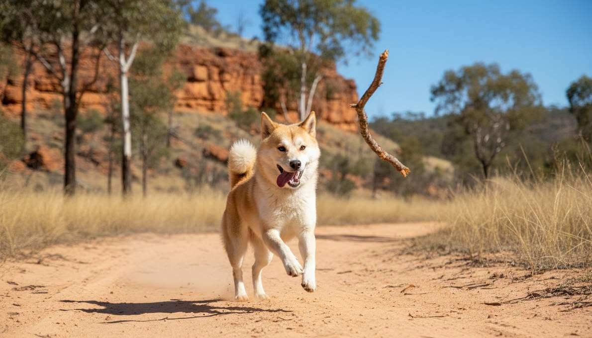 Korean Jindo Temperament Playing