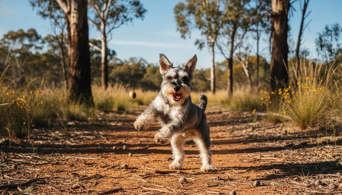 miniature-schnauzer-temperament-playing Miniature Schnauzer Temperament Playing