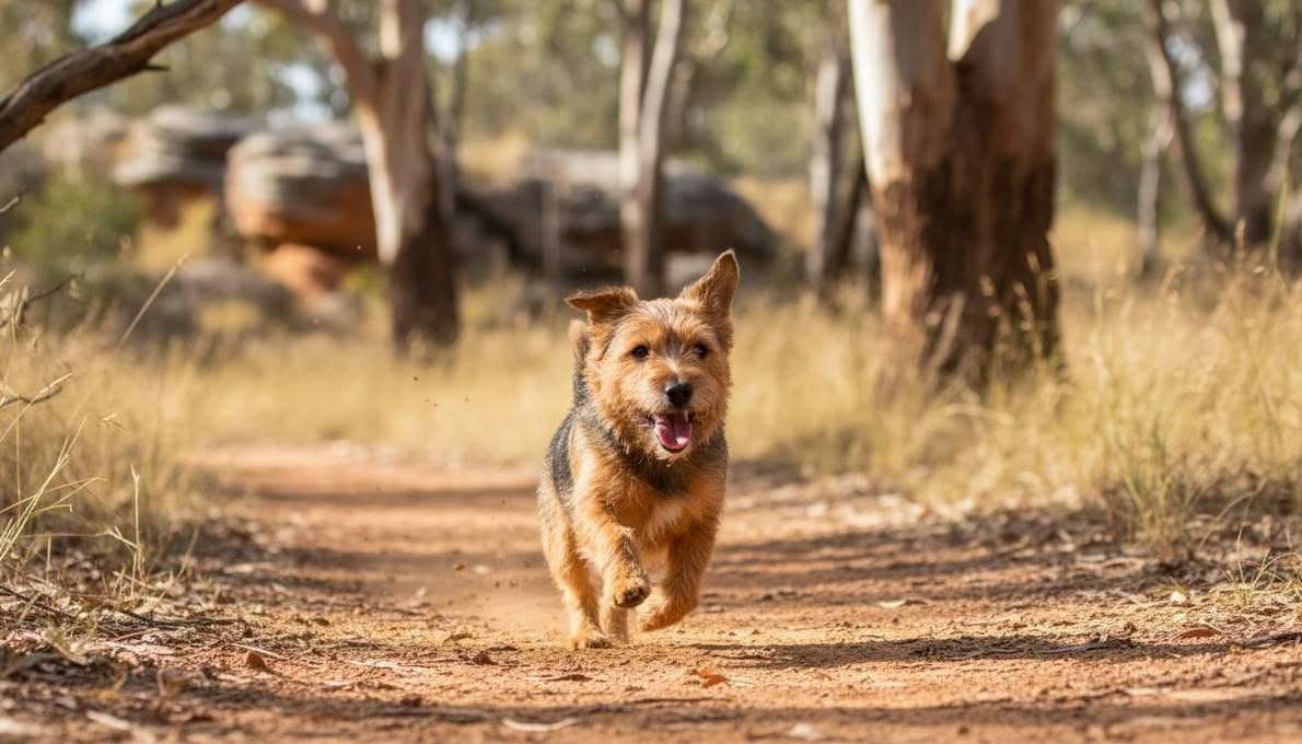 norwich-terrier-exercise-running Norwich Terrier Exercise Running