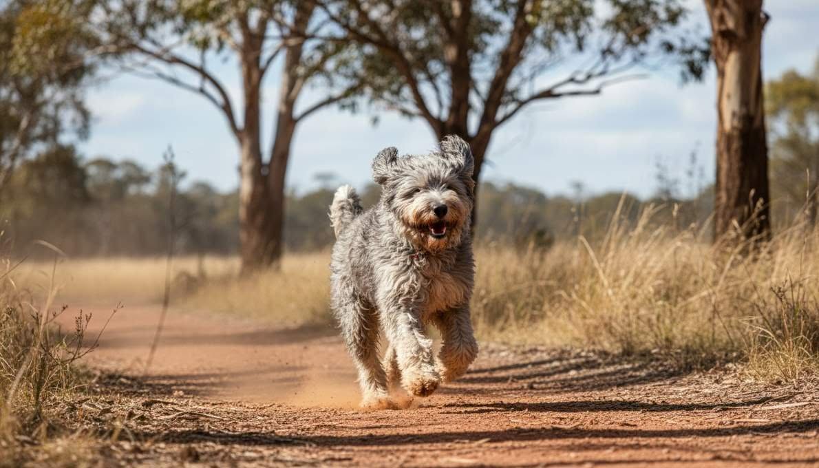 old-english-sheepdog-exercise-running Old English Sheepdog Exercise Running