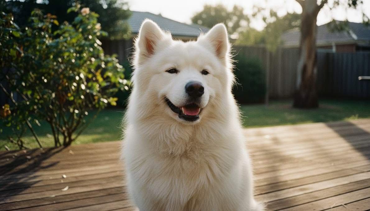 Samoyed Featured Closeup