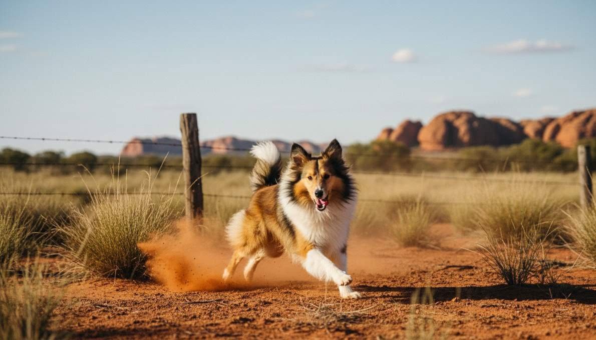Sheltie Temperament Playing