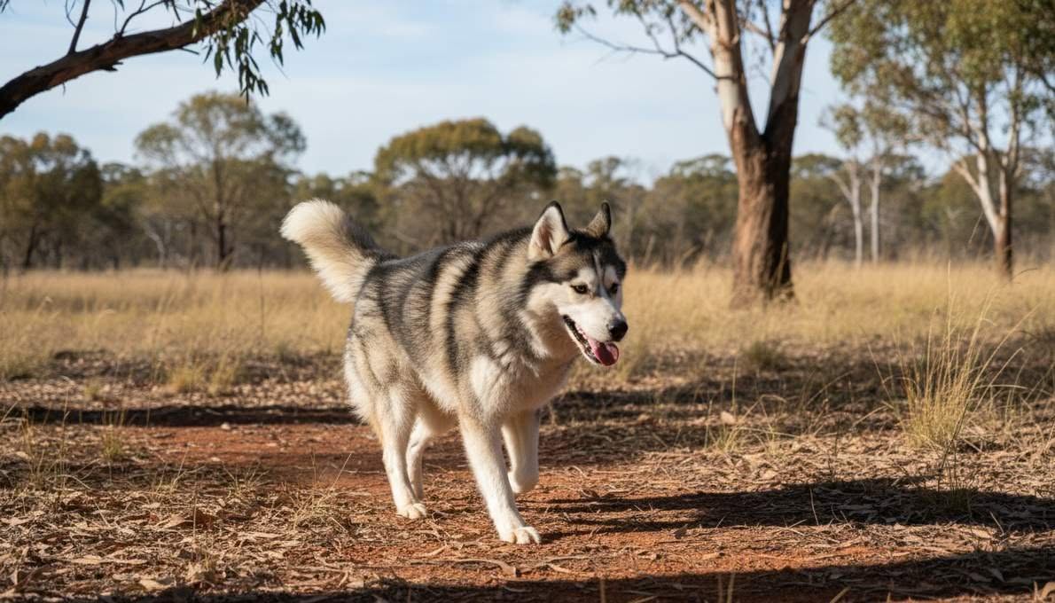 Siberian Husky Exercise Running