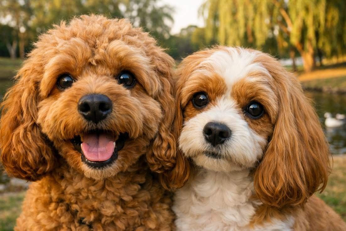Spoodle With Cavoodle